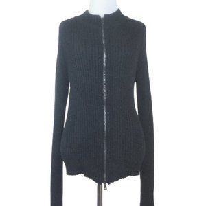 Gucci Black Zip Sweater xl